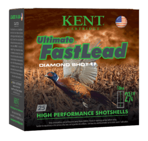 Kent Cartridge K162UFL285 Ultimate Fast Lead 16 Gauge 2.75″ 1 oz 5 Shot 25rd Box
