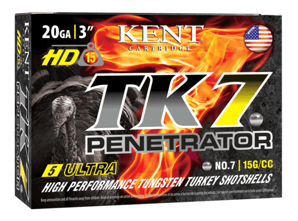 Kent Cartridge K203UFL365 Ultimate Fast Lead 20 Gauge 3″ 1 1/4 oz 5 Shot 25rd Box