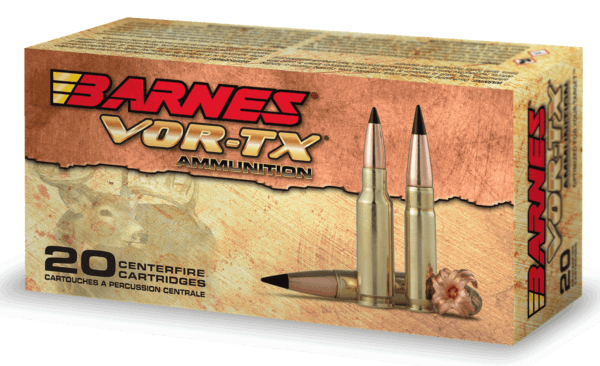 Barnes Bullets 30829 VOR-TX Centerfire Rifle 6.5 Grendel 115 gr Tipped TSX Boat-Tail 20rd Box