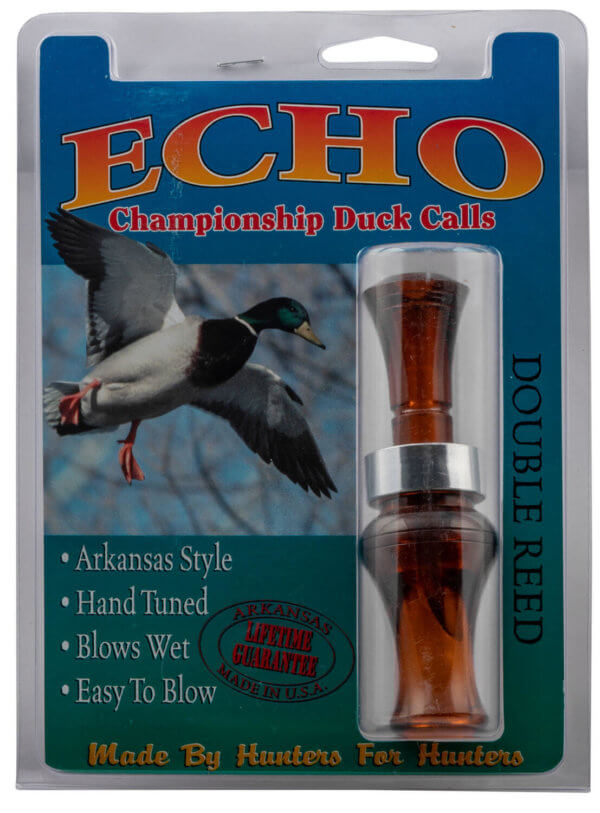 Echo Calls 77802 Open Water Open Call Double Reed Mallard Sounds Attracts Ducks Bourbon Polycarbonate