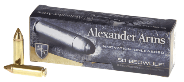 Alexander Arms AB300FTXBX FTX Hunting 50 Beowulf 300 gr Hornady FTX 20rd Box