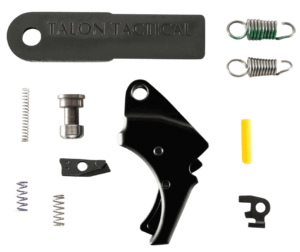 APEX TACTICAL SPECIALTIES 100167 Curved Forward Set Trigger Kit S&W M&P 2.0 Black Anodized 3-4 lbs Right
