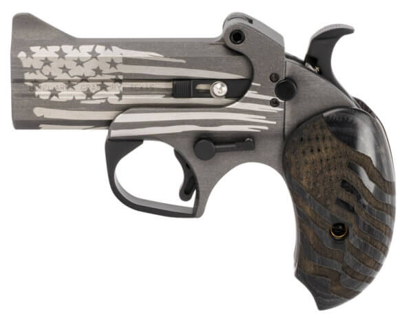 Bond Arms BAOG Old Glory 45 Colt (LC)/410 Gauge 3.50″ 2 Round American Flag Stainless Steel Cerakote