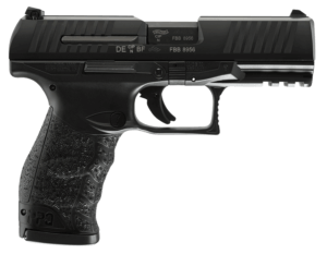 Walther Arms 2807076 PPQ M2 45 ACP Double 4.25″ 12+1 Black Polymer Grip/Frame Grip Black Tenifer Slide