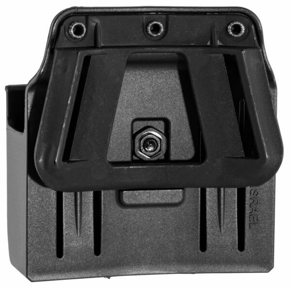 Fobus 6900NDBH Double Mag Pouch Black Polymer Paddle Compatible w/ Glock/HK USP