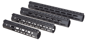 Troy Ind SRAIML113BT00 Battle Rail 13″ L Aluminum with Black Anodized Finish & M-LOK Slots for AR-15