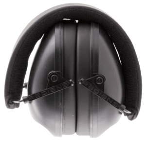 Radians LSO100CS Lowset Muff Polymer 21 dB Over the Head Black Adult 1 Pair