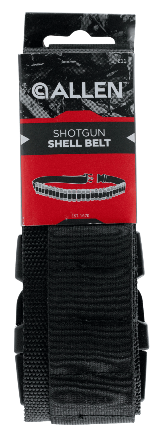 Allen 211 Shotgun Shell Belt Cordura Capacity 25rd Shotgun Waist Mount