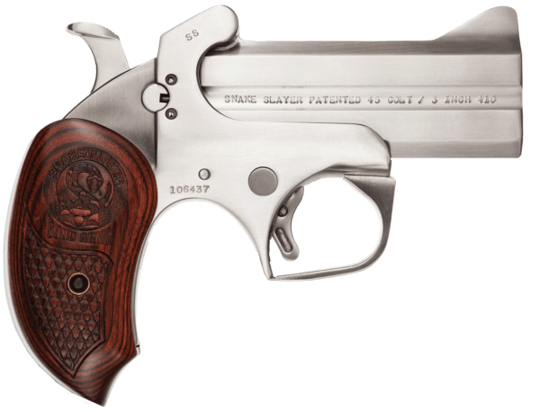 Bond Arms BASS Snakeslayer Original 45 Colt (LC)/410 Gauge 3.50″ 2 Round Stainless