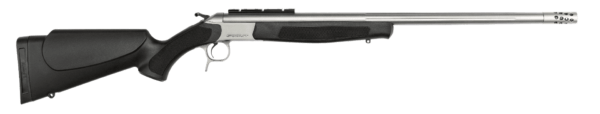CVA CR4806S Scout V2 45-70 Gov Caliber with 1rd Capacity 25″ Barrel Stainless Steel Metal Finish Black Fixed CrushZone Recoil Pad Stock Right Hand (Full Size)
