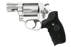 Smith & Wesson 163070 638 Airweight 38 Special 1.88″ 5 Round Stainless Black Synthetic Grip