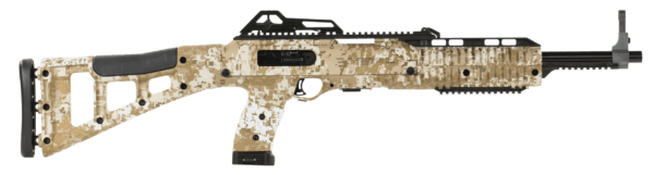 Hi-Point 4095TSDD 4095TS Carbine 40 S&W Caliber with 17.50 Barrel  10+1 Capacity  Desert Digital Camo Metal Finish  Desert Digital Camo Fixed Skeletonized Stock & Grip Right Hand”