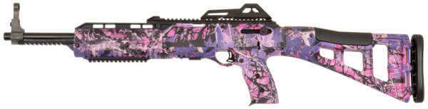 Hi-Point 3895TSPI 3895TS Carbine 380 ACP Caliber with 16.50″ Barrel 10+1 Capacity Country Girl Metal Finish Country Girl Camo Fixed All Weather Skeletonized Stock & Polymer Grip Right Hand