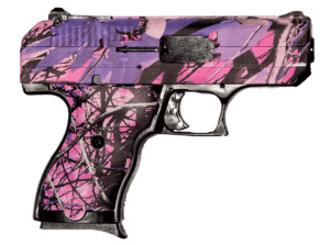 Hi-Point CF380CPI 380 ACP Compensated 380 ACP 4″ 8+1 & 10+1 Country Girl Camo Country Girl Polymer Grip/Frame