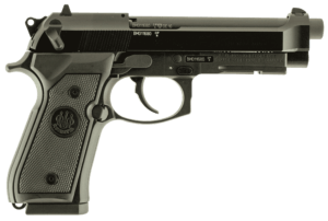 Beretta USA J90A1M9A1F18 M9A1 22 LR 10+1 4.90″ Black Burniton Steel Slide & Aluminum Frame w/Picatinny Rail & Checkered Black Aluminum Grip