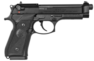 Beretta USA J90A1M9A1F18 M9A1 22 LR 10+1 4.90″ Black Burniton Steel Slide & Aluminum Frame w/Picatinny Rail & Checkered Black Aluminum Grip