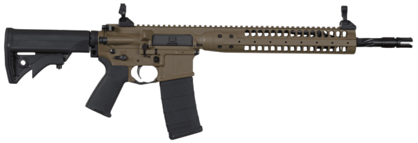 LWRC ICR5CK14PSPR Individual Carbine SPR 5.56x45mm NATO 14.70 30+1 Flat Dark Earth Cerakote  Black Adjustable Stock  Magpul MOE+ Grip”