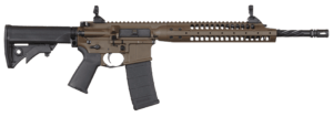 LWRC Individual Carbine A5 223 Rem5.56 NATO 16.10″ 30+1 Flat Dark Earth Cerakote Adjustable Stock