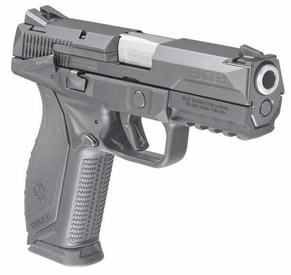Ruger 8638 American Duty 9mm Luger 4.20″ 10+1 Black Polymer Black Wrap Around Ergonomic