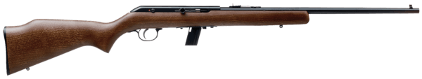 Savage Arms 30000 64 G 22 LR Caliber with 10+1 Capacity  21 Barrel  Matte Blued Metal Finish  Satin Hardwood Stock & No AccuTrigger Right Hand (Full Size)”