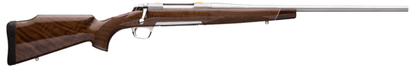 Browning 035235282 X-Bolt White Gold Medallion 6.5 Creedmoor 4+1 22 Satin Stainless/ Free-Floating Barrel  Satin Stainless/ Stainless Steel Receiver  Gloss Black Walnut/ Monte Carlo Stock  Right Hand”