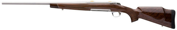 Browning 035235282 X-Bolt White Gold Medallion 6.5 Creedmoor 4+1 22 Satin Stainless/ Free-Floating Barrel  Satin Stainless/ Stainless Steel Receiver  Gloss Black Walnut/ Monte Carlo Stock  Right Hand”