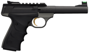 Browning 051530490 Buck Mark Plus Practical 22 LR 5.50″ 10+1 Gray Black Aluminum Alloy Black Ultragrip RX Grip