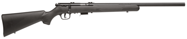 Savage Arms 28700 Mark II FV 22 LR Caliber with 5+1 Capacity  21 Heavy Barrel  Matte Blued Metal Finish  Matte Black Synthetic Stock & AccuTrigger Right Hand (Full Size)”