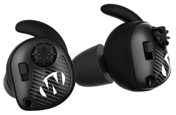 Walker’s GWPSLCR Silencer Electronic Ear Buds 25 dB In The Ear Matte Black/Carbon Fiber