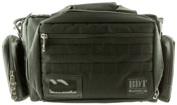 Bulldog BDT930B Tactical Molle Range Bag 22″ Black XL with 4 Large Exterior Molle Pouches & Deluxe Padded Adjustable Shoulder Strap