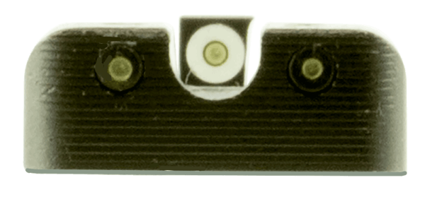 TruGlo TG231H1W Tritium Pro Black | Green Tritium White Outline Front Sight Green Tritium Rear Sight