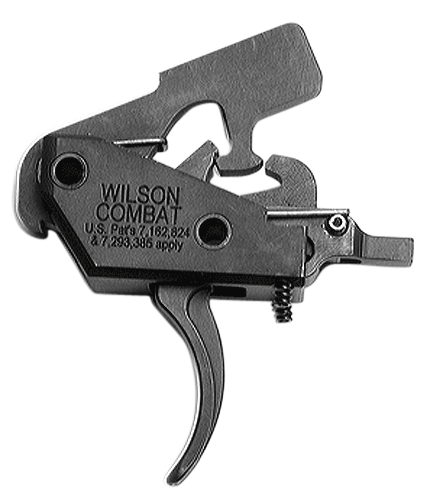 Wilson Combat TRTTU3G Tactical Trigger Unit 3-Gun Drop-in Trigger with 3.50-4 lbs Draw Weight & Black Finish for AR-Platform
