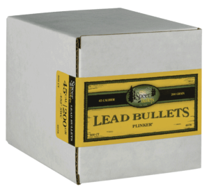 Speer Bullets 4691 Handgun 45 Caliber .452 230 GR Lead Round Nose 500 Box
