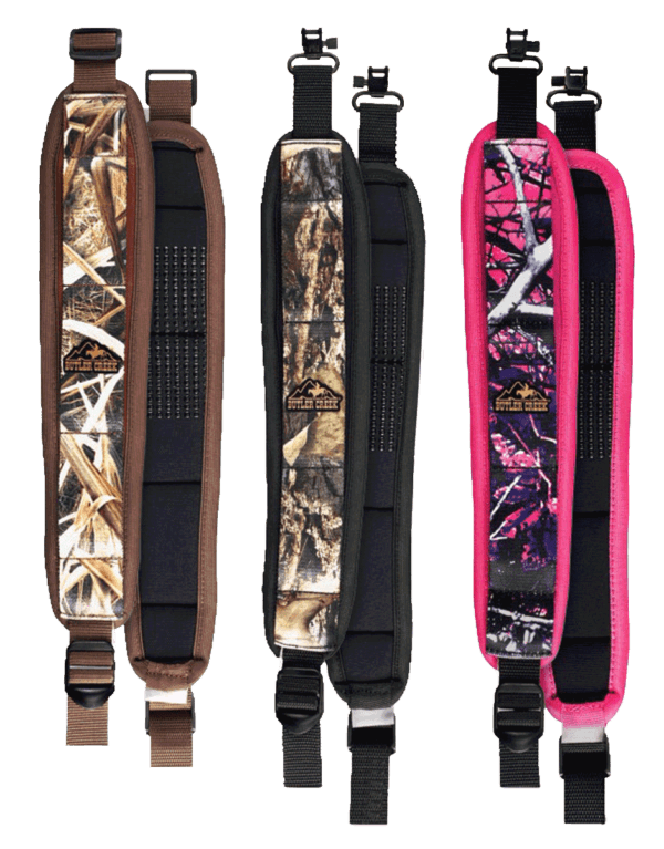 Butler Creek 190024 Comfort Stretch Sling made of Mossy Oak Shadow Grass Blades Neoprene with Non-Slip Grippers 44″ OAL 2.50″ W & Adjustable Design for Shotguns