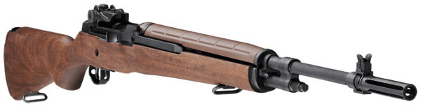 Springfield Armory MA9102 M1A Standard Issue 308 Win 10+1 22″ Carbon Steel Barrel w/Flash Suppressor Black Parkerized Receiver Two-Stage Military Trigger Walnut Stock