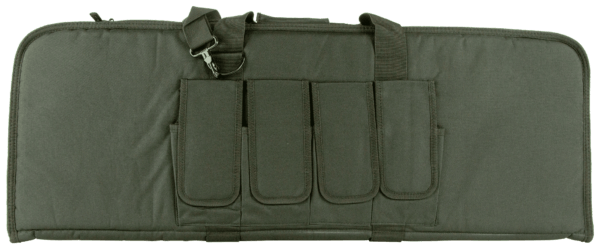 NcStar CVCP2960B36 VISM Carbine Case Black PVC Nylon with Lockable Zippers Pockets & Padded Carry Handle 36″ L x 13″ H Exterior Dimensions