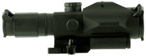 NcStar VSRTP3940GV3 SRT Gen 3 Black Hardcoat Anodized 3-9x40mm Illuminated P4 Sniper Reticle Green Laser