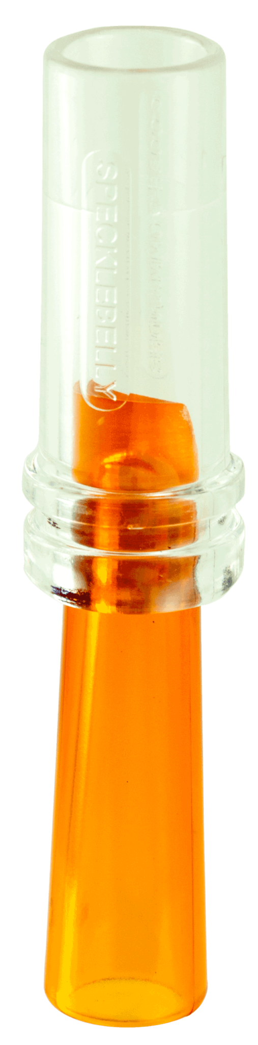 Duck Commander DCSPRCK Specklebelly Single Reed Specklebelly Sounds Attracts Geese Clear/Orange Acrylic