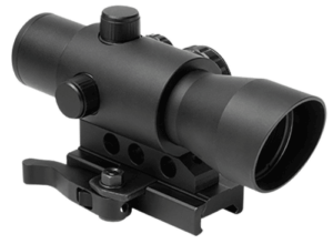 NcStar D4B NcStar Red Four Reticle Reflex Optic Black Heads Up Black Anodized 24x34mm Red Multi Reticle
