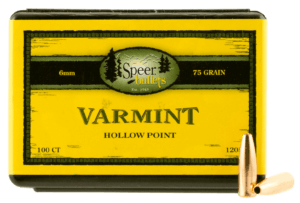 Speer Bullets 1213 Boat-Tail 6mm .243 85 GR Jacketed Soft Point Boat Tail (JSPBT) 100 Box