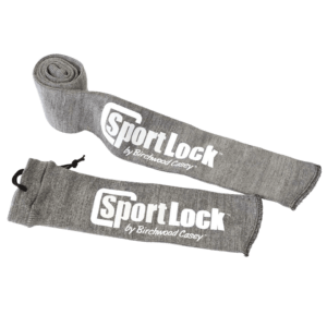 Birchwood Casey 06955 SportLock Silicone Gun Sleeve made of Cotton with Gray Finish for Long Guns 53″ L