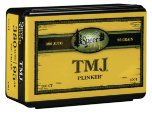 Speer Bullets 4001 TMJ 9mm .355 95 GR Total Metal Jacket (TMJ) 100 Box