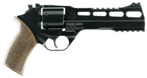 Chiappa Firearms 340167 Rhino 60DS 9mm Luger 6″ 6 Round Black Walnut Grip
