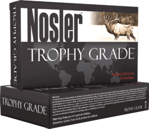 Nosler 60101 Trophy Grade Long Range 308 Win 168 gr Nosler Spitzer AccuBond-Long Range (SABLR) 20rd Box