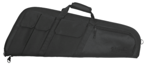 Tac Six 10901 Wedge Tactical Case made of Endura with Black Finish Knit Lining Foam Padding & External Pockets 32″ L