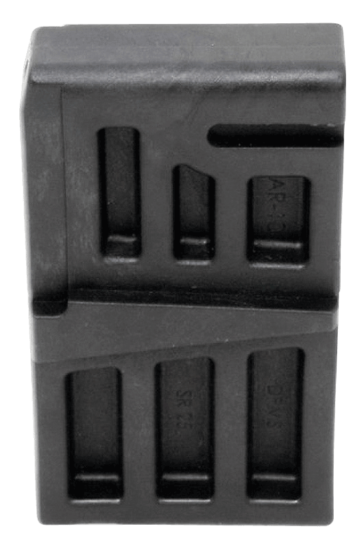 ProMag PM050 Floor Plate made of Polymer with Black Finish & Extra Gripping Surface for Glock Mags 2 Per Pack (Adds 2rds 9mm Luger 1rd 40 S&W)