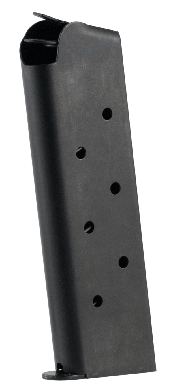 CMC Products MMG45FSBP Match Grade Stainless Steel with Black Base Pad Detachable 8rd 45 ACP for 1911 Government