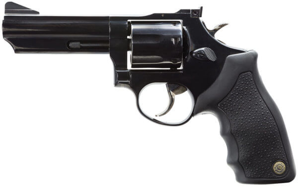 Taurus 2660041 66 Standard Revolver Single/Double 357 Magnum 4″ 7 Rd Black Rubber Grip Black Matte