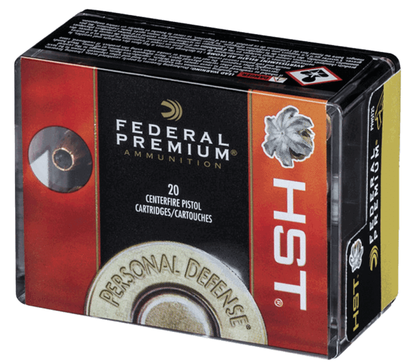 Federal P9HST2S Premium Personal Defense 9mm Luger 147 gr HST Jacketed Hollow Point 20rd Box
