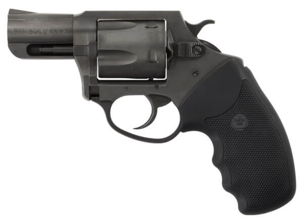 Charter Arms 64420 Bulldog Boomer Revolver Single/Double 44 Special 2.50″ 5 Rd Black Rubber Grip Black Nitride